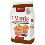 Muffin al cioccolato senza glutine e senza lattosio